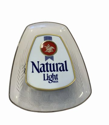 Working Natural Lite Beer Sign 16"Hx13"W