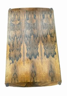 MCM rosewood coffee table,19.75H 50.75W 31.5D