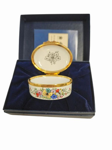 Halcyon Days "Happiness Like a Butterfly" Box, 2" x 1"