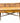 Hooker MCM walnut Mainline desk, 36.5" h, 48" w, 23.5" d