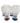 4  Pc Set of Multi-Colored Footed Beer Glasses 7"h