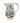 Portmeirion Handled Pitcher 8"h x 7"w