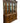 Sumter arch-top lighted cherry-finish china cabinet w/ 2 glass shelves, 91.5" h,