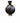 Bronze Finish Metal Globe Vase 23x14"