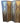 Bronze/gold-colored diamond-pattern 4-panel screen, 76" h, 74" w