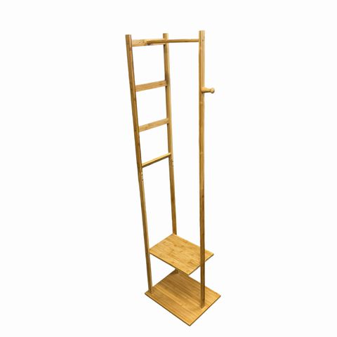 Merrillyn Solid Wood Clothing Rack 15x61