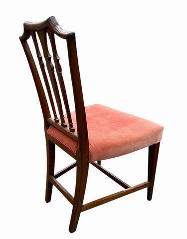 English Mahogany Side Chair, ca. 1800 (as is)