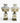Pair Of Vintage Gone With The Wind Hurricane Table Lamps 24x13"