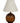 Vintage Pair MCM Table Lamps, Solid Wood Rounds 23"h x 16"dia