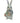 Hand Made & Painted Vintage Ceramic Bunny Rabbit 14x7"
