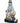 Vintage Porcelain Guanyin-Bodhisattva Of Compassion w/Wooden Base 10x6"
