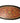 Oval rust/gold brass tray w/ gallery, 1.5" h x 28" w x 15" d