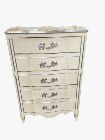 J.Widdowcomb french provincial highboy, 33x21x50H