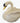 Italian Ceramic Swan Centerpiece 9"h x 13"w x 17"l