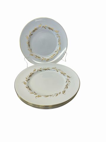 Set of 6 VTG Royal Worcester dinner plates, Saguenay pattern, 10.5D