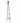 Frosted Torchiere Floor Lamp -3 Shelf 70"ht
