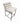 Vail Bar Stool, Pearl, 19.5"W x 24"D x 39"H
