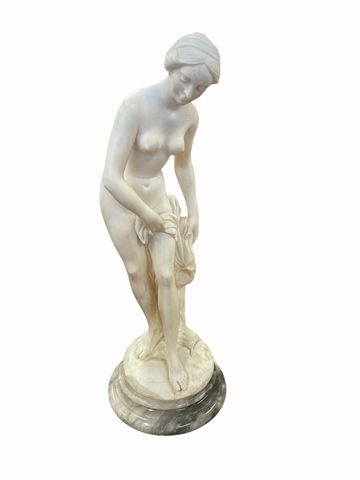 Greek  Statue w/Marble Base 8x2"