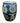 Chinese B&W Abstract Floral Garden Seat, 18.5 in. x 14.5 in. Diam.