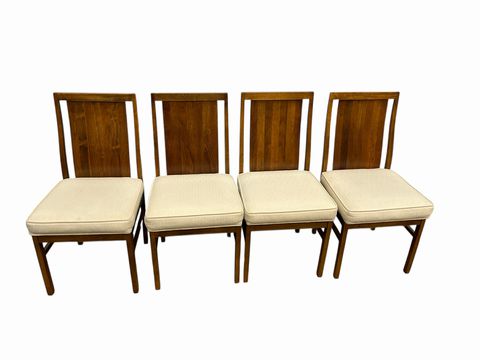 4 Vintage Dining Chairs, H. 36 in. x W. 18 in. x D. 18 in.