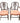 PAIR of Hickory Mt. Vernon mahogany Hepplewhite-style armchairs w/ rose brocade