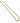 Vintage Krementz Gold Filled Rope Necklace, 24 in.