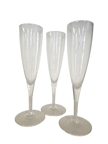 Crate n Barrel Rabbit Wine Opener (in Box) + 3 Crystal Flutes