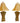 PAIR of bronzed-colored Anthony of Calif. lamps w/ faux leather shades, 31.5" h
