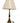 Antique Gilded Wood Italian Table Lamp 36"h x 26"dia