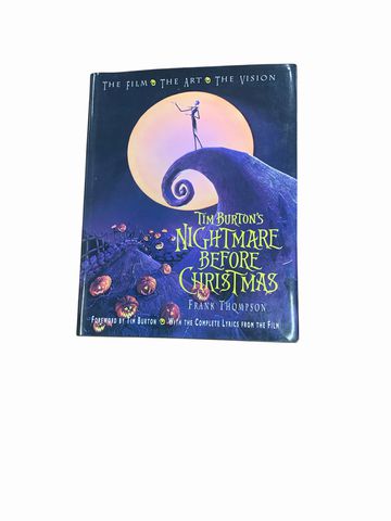 Coffee Table Book "Tim Burton's Nightmare Before Christmas" 11x9"
