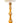Jaime Young turned mango wood floor lamp, 65" h