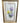 PAIR of signed original watercolor of iris in gold frame, 21.5" h x 13.25" w
