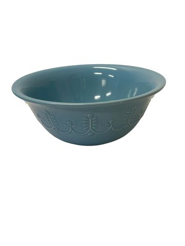 Paula Deen blue ceramic "Whitaker" bowl, 10Dx4H