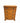 Vintage 4-drawer lt. brown wooden chest of drawers, 34.75H.25.5W. 12.25D.