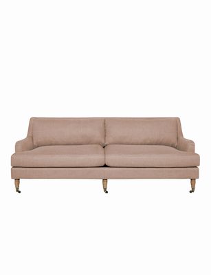 Rivington Sofa, Apricot, 96"W x 40"D x 34"H