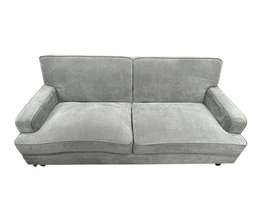 Medium Bluish Gray Sofa (plush, 76x33x34")