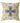 Yellow & Blue Floral Pillow, 20" X 20"