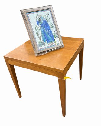 David Edward MCM Side Table, H. 22.5 in. x 23 in. x 23 in.