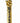 14K Yellow Gold Hawaiian Heirloom Pendant w/Black Enamel Lettering, 6g