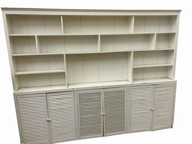 Vintage Painted Bookcase/Cabinet