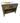 Large Gray Nightstand w/Drawer + Shelf, 34x20x28.5"