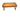 MCM Teak Folding  Breakfast Tray 10" x 21"w
