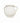 White Decorative Pottery Jar w Handles 8"h x 8"dia