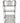 French Wrought Iron Bakers Rack 66"h x 29"w x 15"d, as is