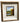 Original signed fall landscape in gilt frame, 21.5" h x 19.25" w x 4" d