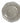 Hazel Atlas "Royal Lace" clear depression glass plate, 10" diam.