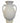 Lrg White Urn  Ceramic  Vase with Chrysanthemums 18" x 12"