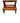 Wood w/Brass Handles library Stairs 14x18"