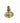 Baldwin Brass Candlestick w/Candle Topper 3x4"