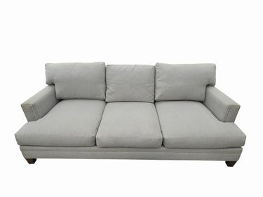 Burton James Chase Sofa, Grey 42"h x 36"d x 90"l
